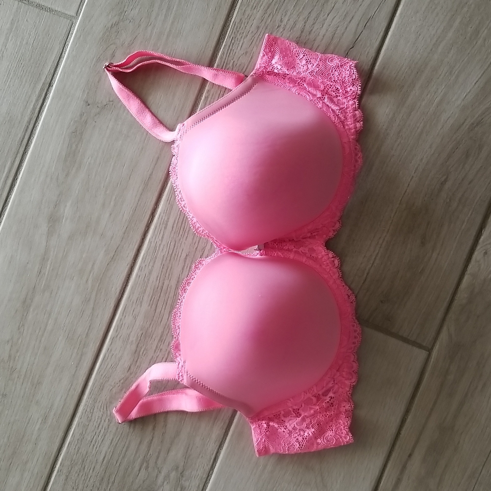 Hot pink Dream Angels Bra